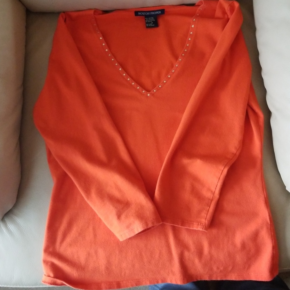 Orange top